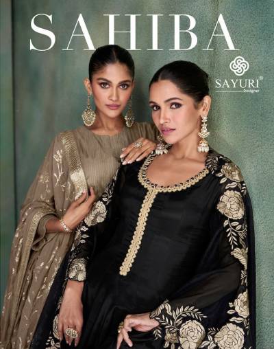 SAHIBA BY SAYURI PURE SILK SALWAR KAMEEZ WHOLESALER IN INDIA